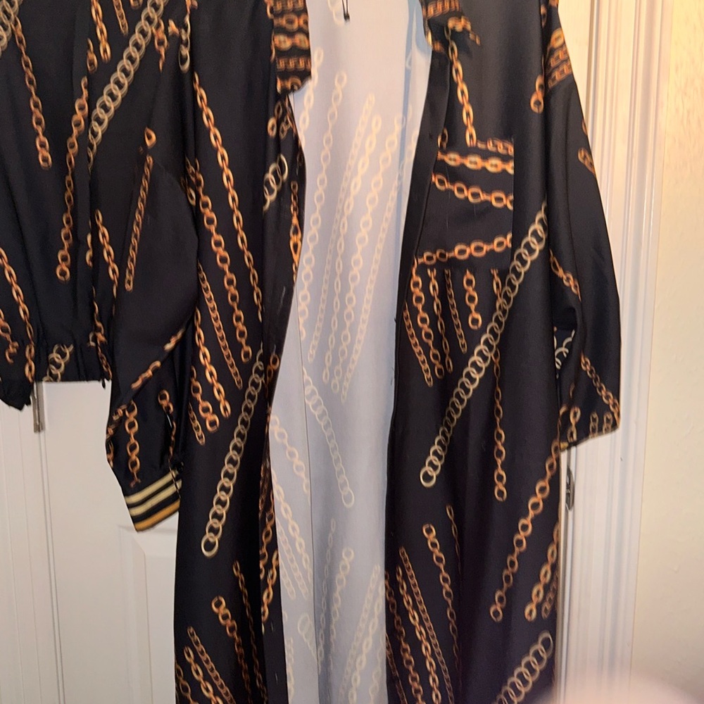 Pants and jacket set